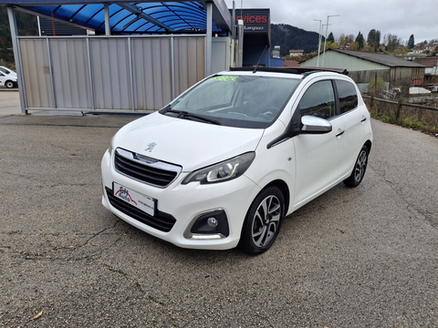 Peugeot 108 1.2 PURETECH ALLURE TOP 5P 2014 occasion Villers-le-Lac 25130