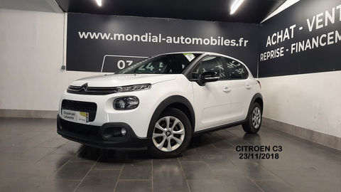 Citro&euml;n C3 BLUEHDI 100CH FEEL BUSINESS S&S E6.D-TEMP 2018 occasion Warcq 08000