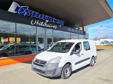 Peugeot Partner LONG 1.6 BLUEHDI 100CH CABINE APPROFONDIE PRO 2018 occasion Nogent-le-Phaye 28630