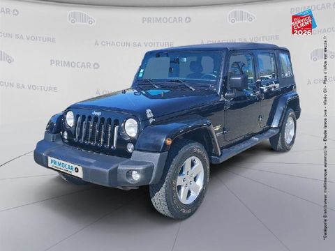 Jeep Wrangler 2.8 CRD 200CH FAP SAHARA BVA 2015 occasion Strasbourg 67200