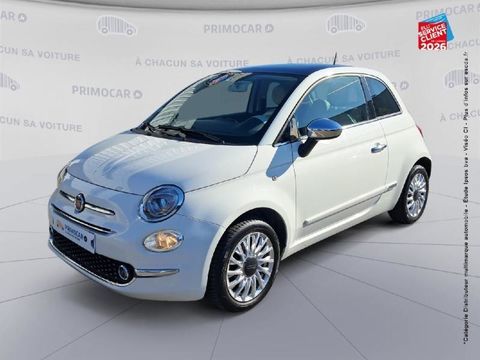Fiat 500 1.2 8v 69ch Lounge 2017 occasion Forbach 57600