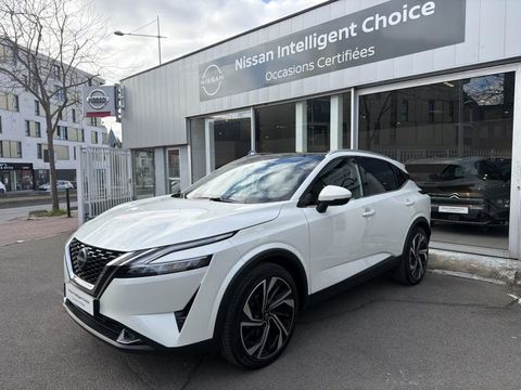 Nissan Qashqai 1.3 Mild Hybrid 158ch Tekna+ Xtronic 2022 2023 occasion Nanterre 92000