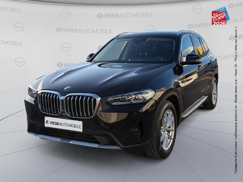 BMW X3 sDrive18d 150ch xLine Sieges chauf/cuir GPS Camera 2022 occasion Dijon 21000