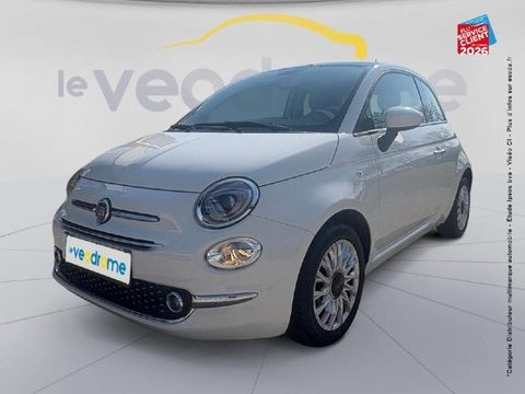 Fiat 500 1.2 8v 69ch Lounge 2019 occasion Dijon 21000