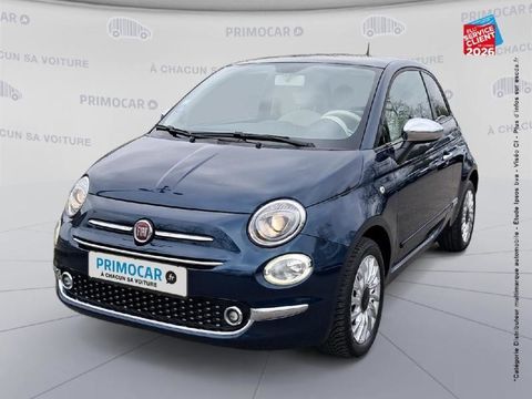 Fiat 500 1.2 8v 69ch Lounge 2017 occasion Strasbourg 67200