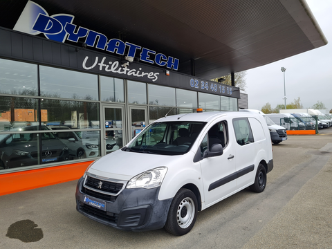 Peugeot Partner LONG 1.6 BLUEHDI 100CH CABINE APPROFONDIE PRO 2018 occasion Nogent-le-Phaye 28630