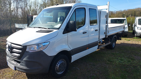 Mercedes Sprinter 514 CDI 43 DOUBLE CABINE 3T5 PROPULSION +COFFRE 2022 occasion Clermont 60600
