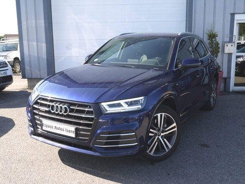 Audi Q5 55 TFSI E 367CH S LINE QUATTRO S TRONIC 7 EURO6D-T 15CV 2020 occasion La C&ocirc;te-Saint-Andr&eacute; 38260