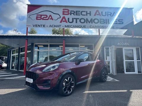 Ford Puma 1.0 Flexifuel 125ch S&S mHEV ST-Line X Vivid Ruby Edition 2023 occasion Brech 56400