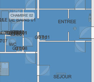  Appartement � louer 3 pi�ces 63 m�