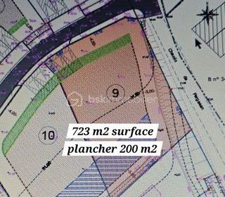  Terrain � vendre 723 m�