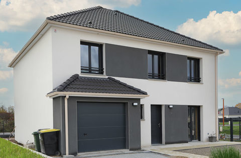   MAISON INDIVIDUELLE 103,56 m� � SAINT OUEN L'AUMONE Maison - 5 pi�ce(s) - 104 m�