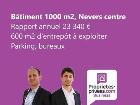 NEVERS, EMPLACEMENT N&deg;1 - MURS COMMERCIAUX, LOCAL 1.000 M&sup2; 315000 58000 Nevers