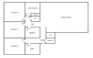 Appartement � vendre 4 pi�ces 85 m�