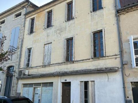 33580 MONSEGUR - 2 IMMEUBLES A RENOVER ,  458 m&sup2; 118000 33580 Monsegur