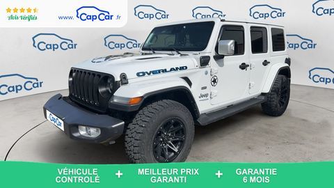 Jeep Wrangler JLU 4xe 2.0 T 380 Hybrid 4WD BVA8 Overland 2022 occasion Roissy En France 95700