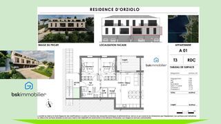  Appartement � vendre 3 pi�ces 71 m�