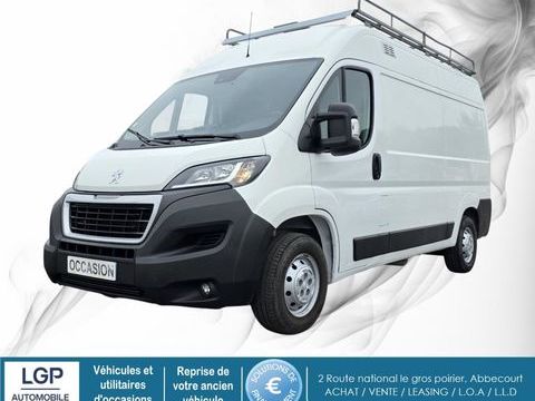 Peugeot Boxer 1&deg; main 2.2 B HDI 120cv L2H2 Pack Asphalt 3pl 2021 occasion Abbecourt 60430