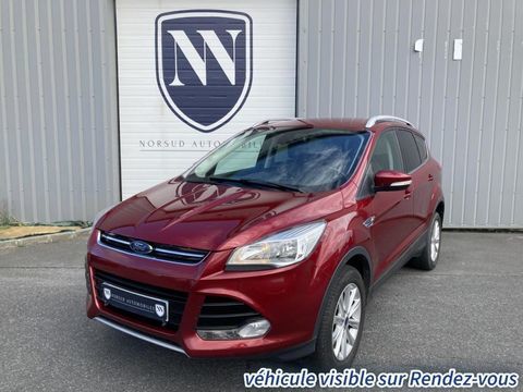 Ford Kuga 2.0 TDCi 150 CH 4X4 - FINITION TITANIUM BV Powershift GARANT 2015 occasion Carpiquet 14650