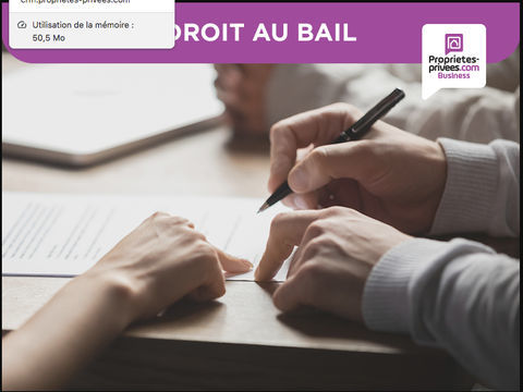 GOUVIEUX - TRAITEUR, CESSION DE BAIL , LOCAL 50 M&sup2;, EXTRACTION 46000 60270 Gouvieux
