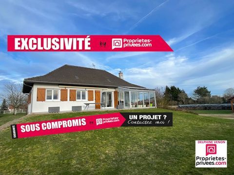   Exclusivit� - Maison de plain pied classe �nergie C sur un terrain constructible de 3447 m� � Saint Martin D Abbat Maison - 5 pi�ce(s) - 142 m�