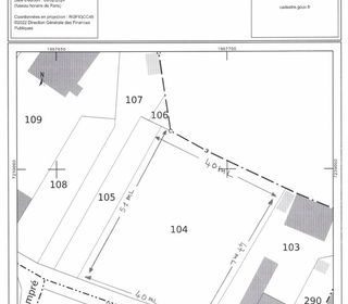  Terrain � vendre 1932 m�