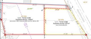  Terrain � vendre 1420 m�