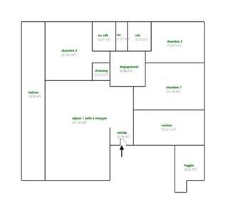  Appartement � vendre 5 pi�ces 166 m�