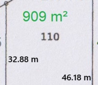  Terrain � vendre 909 m�