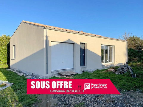   Maison � terminer, 79 m2, 2 chambres, garage, RT2020, parcelle 689 m2 Maison - 3 pi�ce(s) - 79 m�