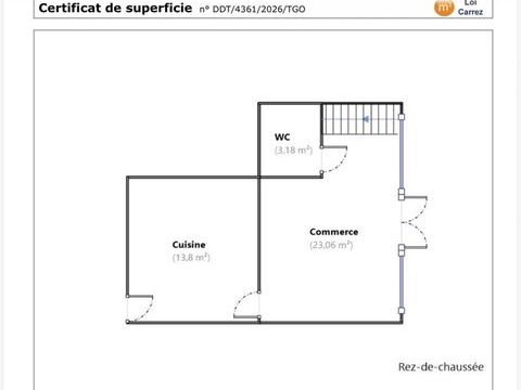 Murs commerciaux emplacement rare num&eacute;ro 1 &agrave; vendre ARCUEIL (94) 570960 94110 Arcueil