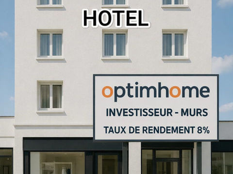 &Agrave; vendre : Investisseurs - Murs d'un H&ocirc;tel � Centre-ville � Rentabilit&eacute; - Redon 375780 35600 Redon