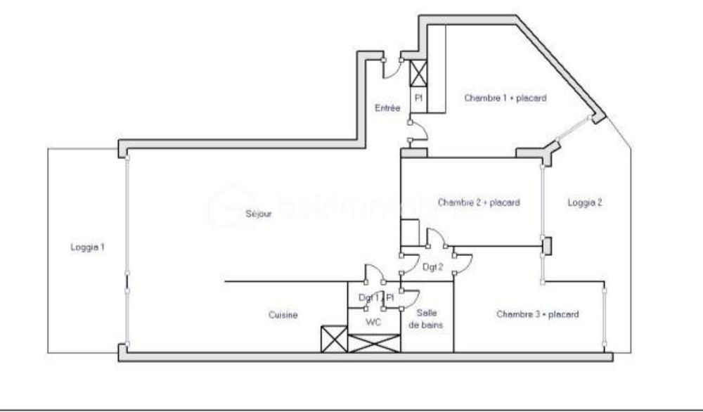 � vendre  Appartement Paris 20