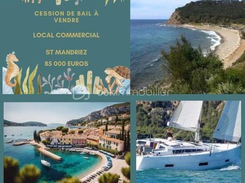 Local commercial &agrave; c&eacute;der ST Mandriez sur Mer 85000 83430 Saint mandrier sur mer