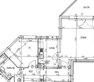  Appartement � louer 2 pi�ces 52 m�