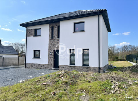   � VENDRE : Maison Contemporaine de 2019 - 3 chambres - Terrasse & jardin - Bully-les-Mines Maison - 6 pi�ce(s) - 114 m�