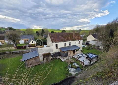   Superbe maison de campagne r�nov�e � 189 m� � Piscine � For�t d'Othe Maison - 8 pi�ce(s) - 189 m�