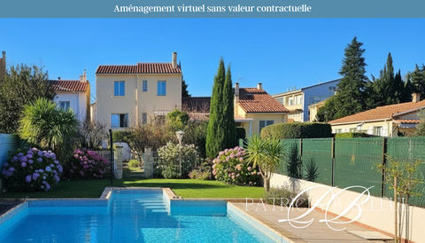   Maison de charme avec terrasse, patio, piscine et d�pendances Maison - 7 pi�ce(s) - 146 m�