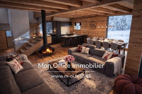   R�f�rence : 5545-MBE. - Chalet Haut de Gamme T5 - Proche des pistes Chalet - 5 pi�ce(s) - 153 m�