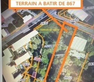  Terrain � vendre 867 m�