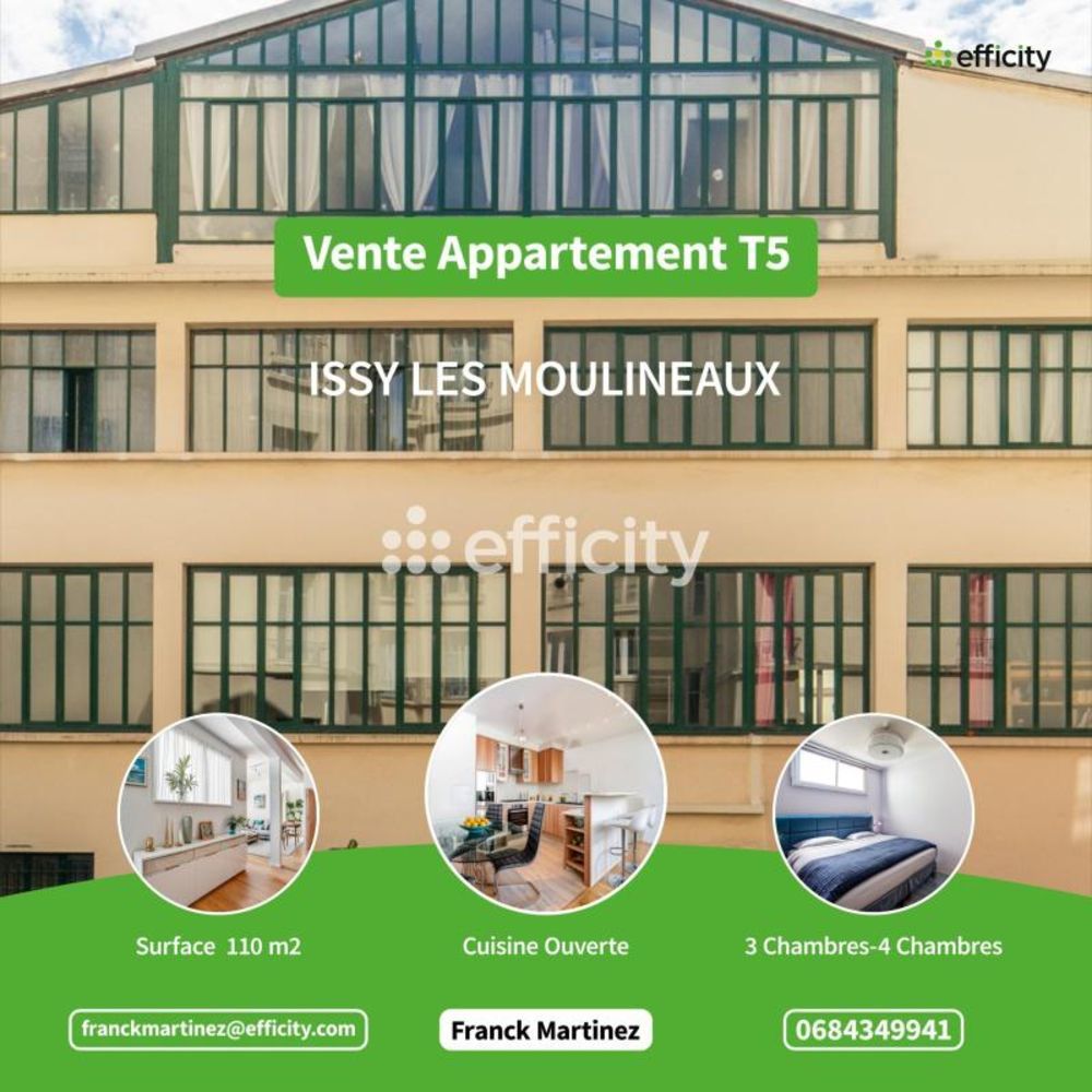 � vendre  Loft Issy-les-Moulineaux (92130)