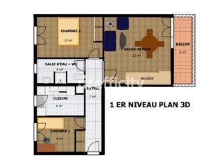  Appartement � vendre 5 pi�ces 100 m�