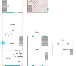  Maison � vendre 4 pi�ces 166 m�