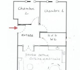  Appartement � vendre 3 pi�ces 57 m�