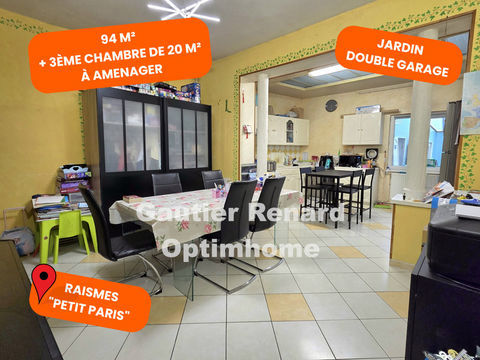   Maison � vendre 4 pi�ces RAISMES (59) Maison - 4 pi�ce(s) - 91 m�
