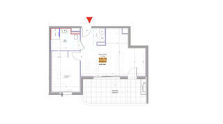  Appartement � vendre 2 pi�ces 45 m�