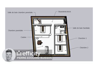  Appartement � vendre 4 pi�ces 88 m�