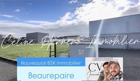 LOCAL COMMERCIAL 490 m&sup2; + TERRAIN 2 500 m&sup2; (dont 1 400 m&sup2; constructibles) � BEAUREPAIRE (38270) 540640 38270 Beaurepaire