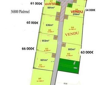  Terrain � vendre 652 m�