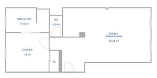  Appartement � vendre 2 pi�ces 55 m�